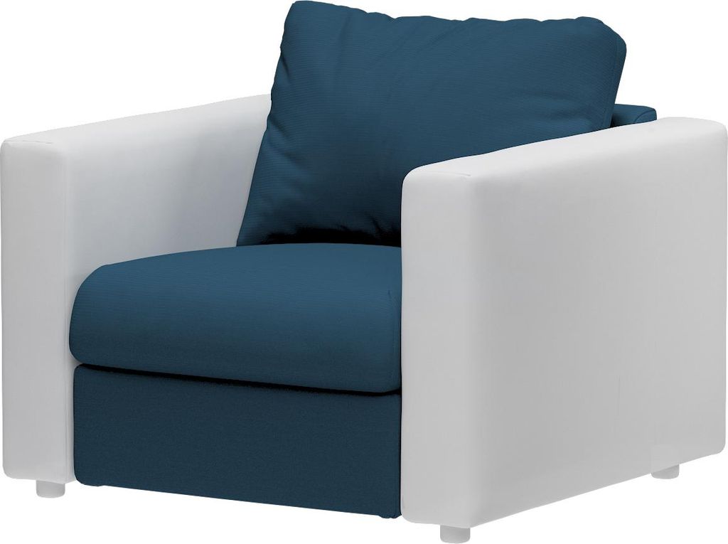 Dekoria Bezug für Vimle Sitzelement, marinenblau , 71 x 98 x 83 cm