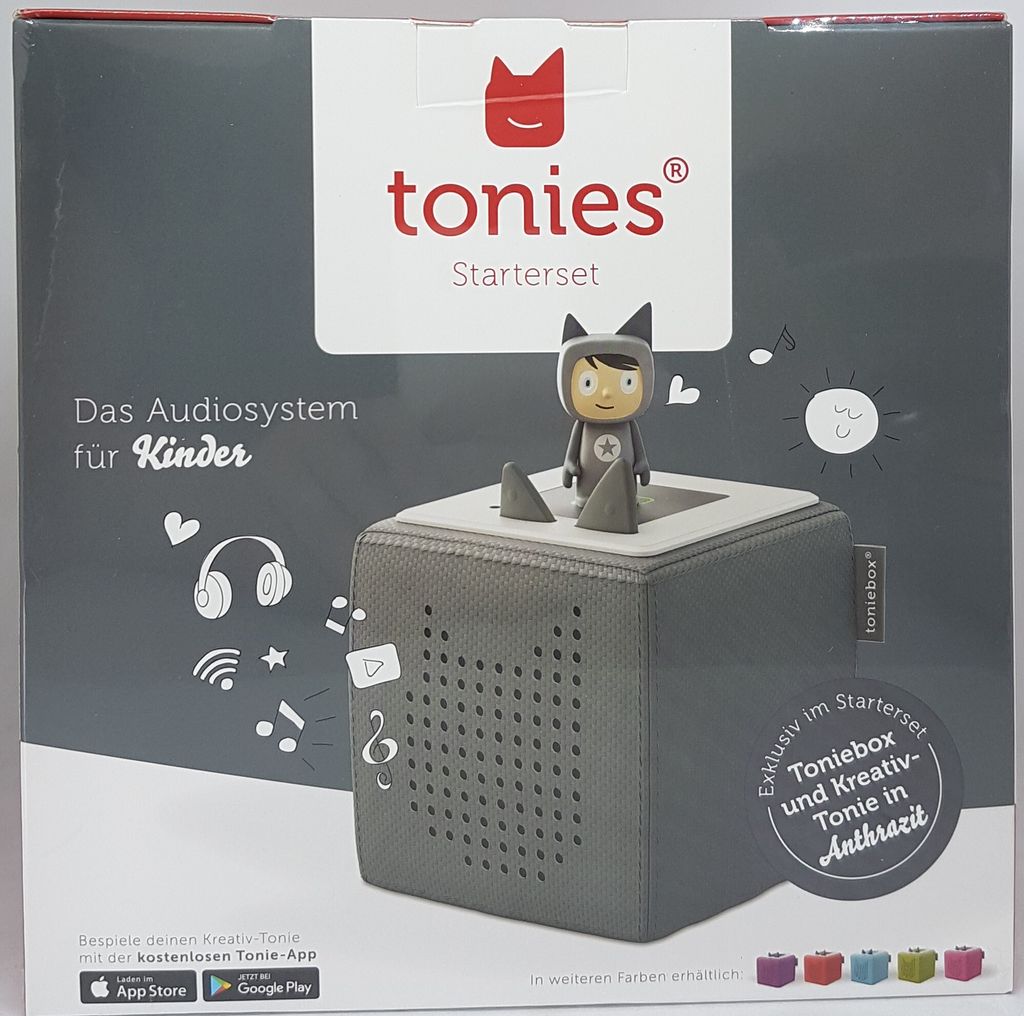 Toniebox Starterset Anthrazit (Kreativ-Tonie) Produktbild 11