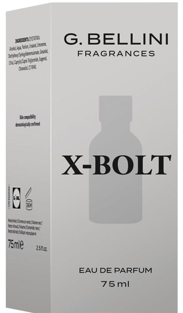G. Bellini Fragrances, X-BOLT, Eau de PARFUM Spray for Men, Produktbild 