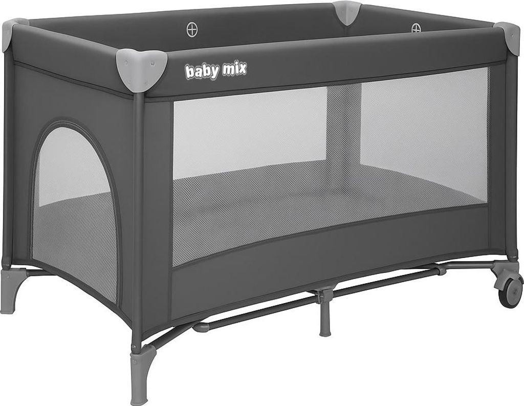 Cestovní postýlka Simple Baby Mix Grey Obrázek produktu 