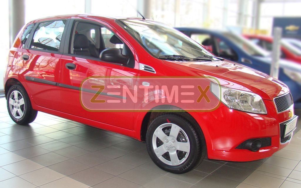 Schutzleisten kompatibel mit Chevrolet Aveo 1 T250 2008-2011 Schrägheck Hatchback 5-türer