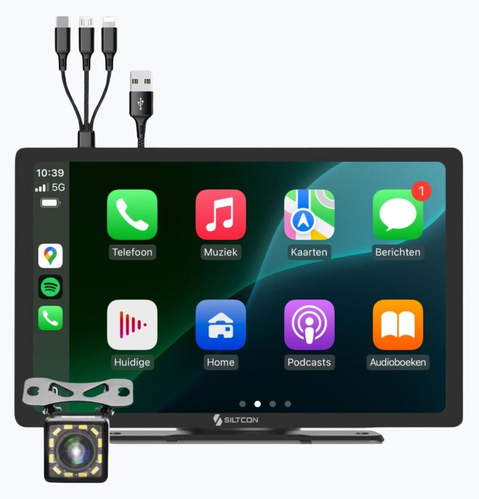 Siltcon® Carplay Scherm 9 Inch - Apple Carplay Scherm - Productafbeelding 