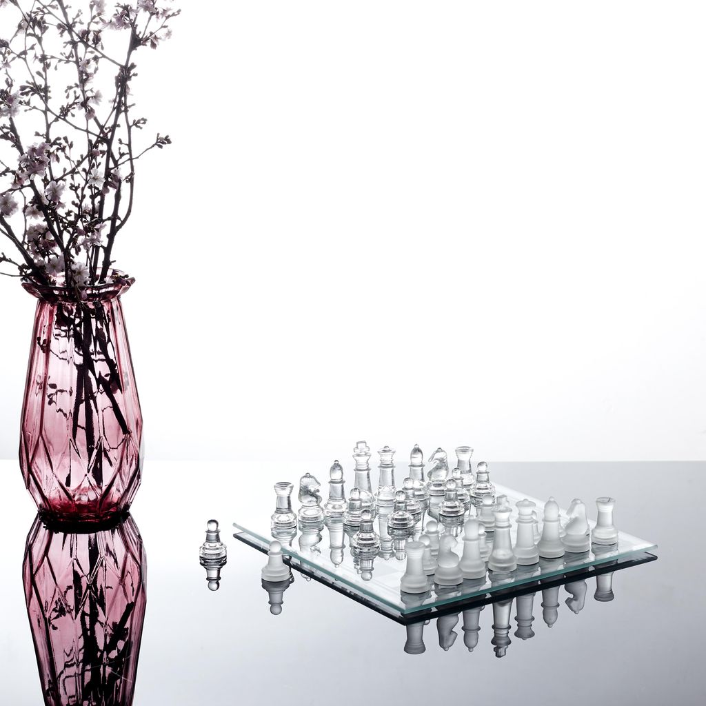 Jeu d'échecs - MISTER GADGET - Verre - Transparent Image du produit 