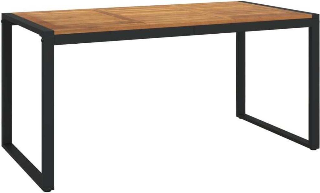 vidaXL Tavolo da giardino con gambe a U 160x80x75 cm in Immagine del prodotto 