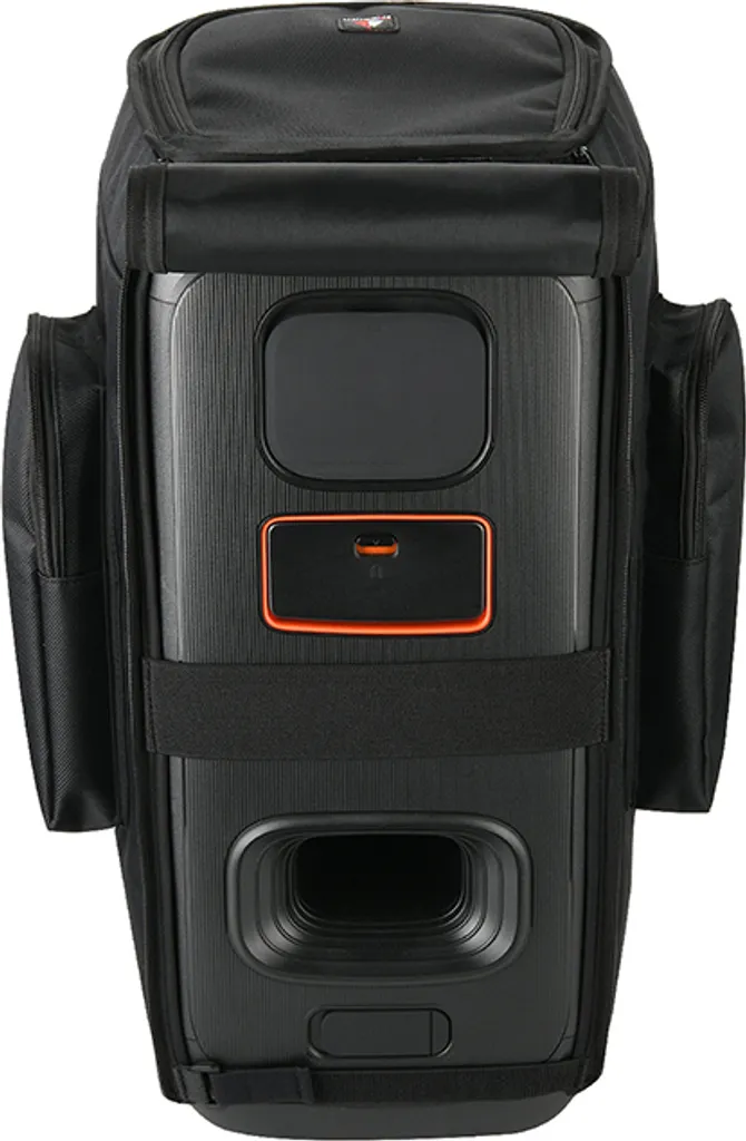 INF Custodia protettiva JBL PARTYBOX CLUB 120 con due tasche laterali - nero