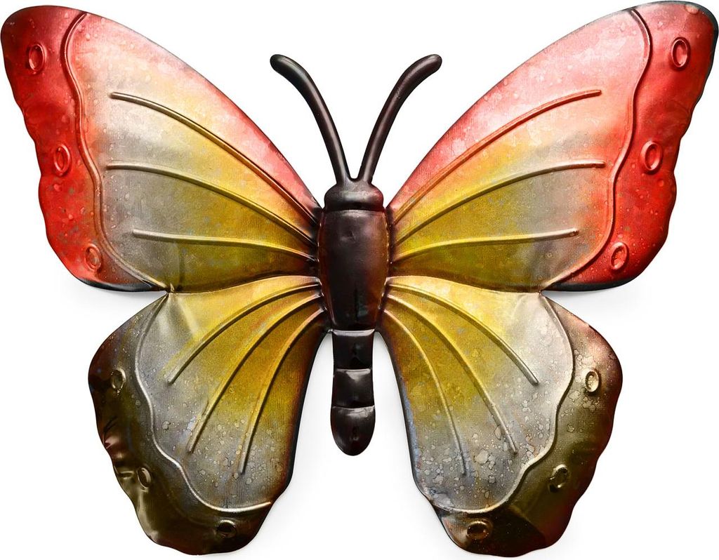 Metalowa dekoracja ścienna motyl BUTTERFLY 40 cm - różne Zdjęcie produktu 