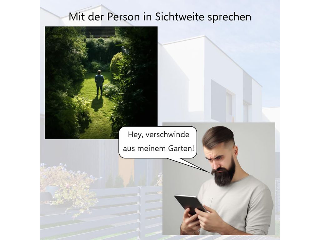 IP Überwachungskamera Set mit Aufzeichnung, 7 Zoll Monitor, Produktbild 9