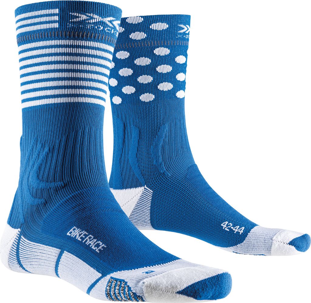 X-Bionic X-SOCKS BIKE RACE TWYCE BLUE/WHITE TWYCE BLUE/WHITE 35/38