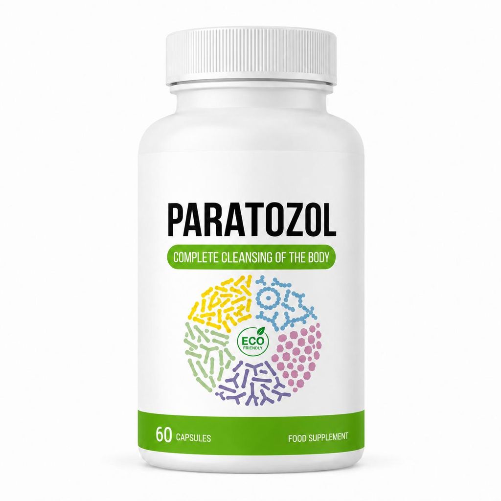 Paratozol Nahrungsergänzungsmittel – 60 Kapseln – mit Produktbild  KI-generiertes Bild