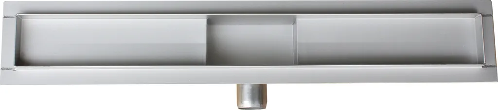 Bec douche cascade inox anti-calcaire - encastrement 6,7 cm débit max