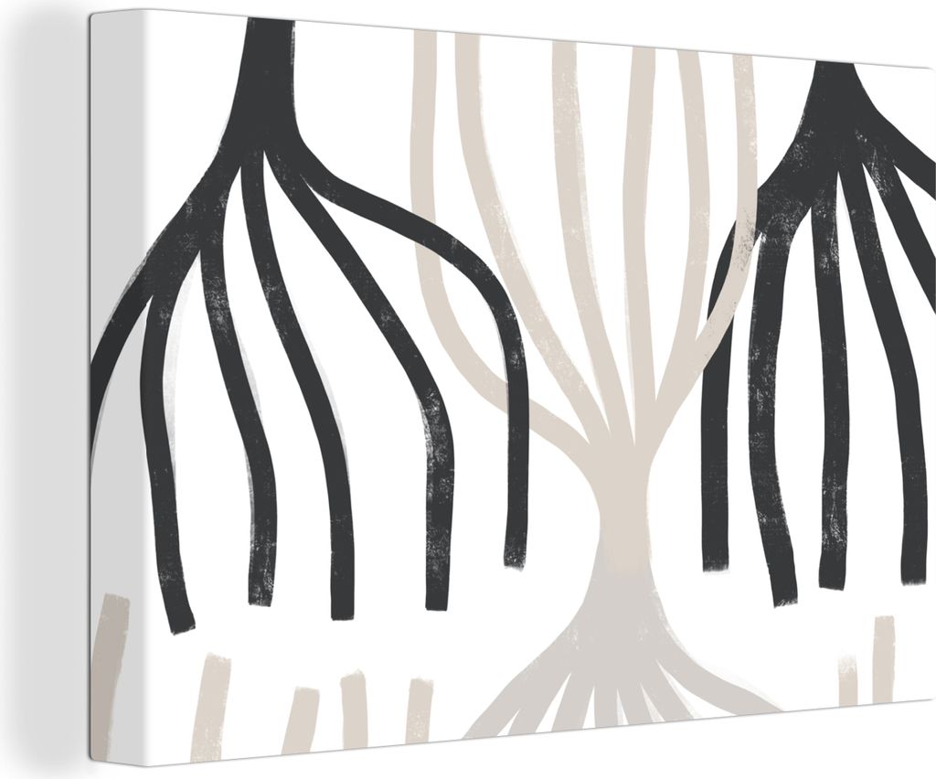 OneMillionCanvasses - Leinwandbilder - 150x100 cm, Linie - Pastell - Abstrakt - Muster, Wandbilder Kunstdruck Wanddekoration - Foto auf Leinwand ...