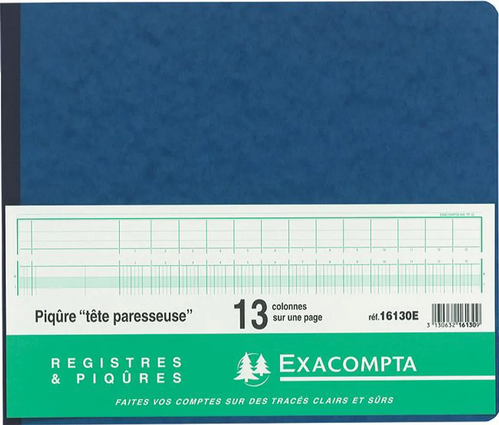 Registro Exacompta 8 Colonne Design | Eleganza e Ordine in Ufficio