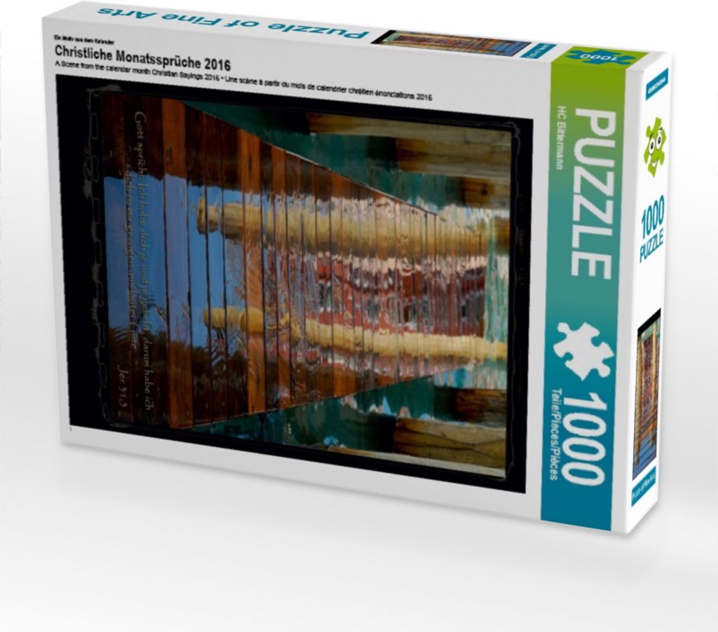 Calvendo Ein Motiv aus dem Kalender Christliche Monatssprüche 2016 1000 Teile Puzzle hoch 480x640mm, Bittermann HC; 7321971