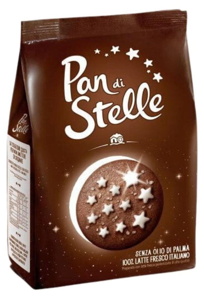Biscotti al cioccolato con stelle 350g - Pan Di Stelle Immagine del prodotto 