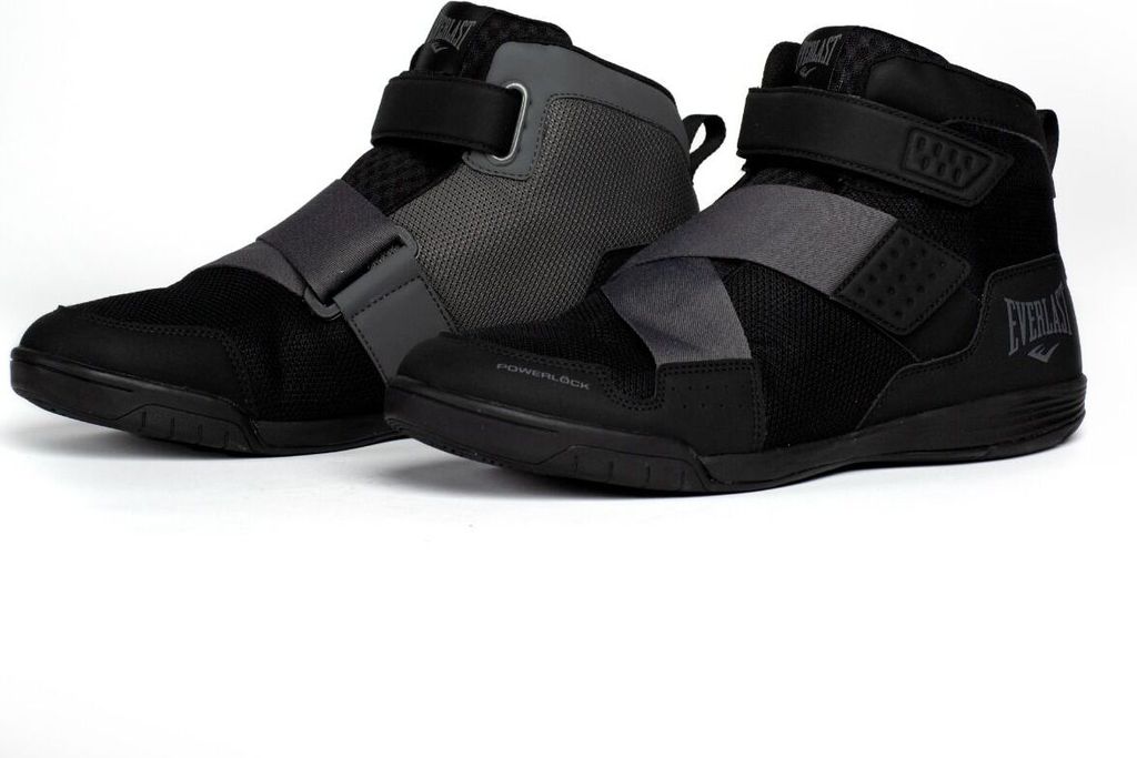Everlast Powerlock X-trainer Boxing Shoes, Black 8 = 41
