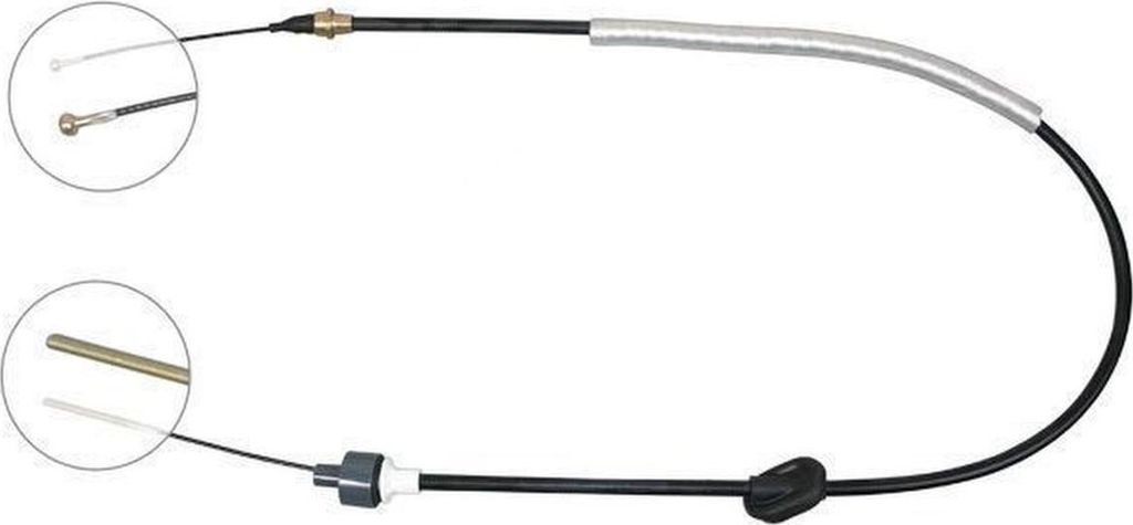 Seilzug Kupplungsbetätigung 1.542 mm A.B.S. für u.a. FORD TRANSIT