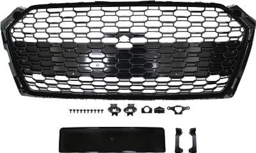 Grille Avant Audi A5 2016+ Design Sport en ABS Noir Haute Résistance