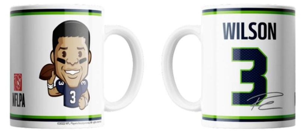 Russell Wilson Emoji Jumbo-Tasse 440 ml
