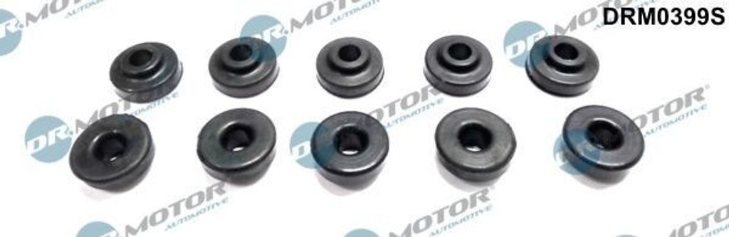 10x DR.MOTOR AUTOMOTIVE Dichtung Zylinderkopfhaubenschrauben DRM0399S für BMW 3 Limousine (E46)