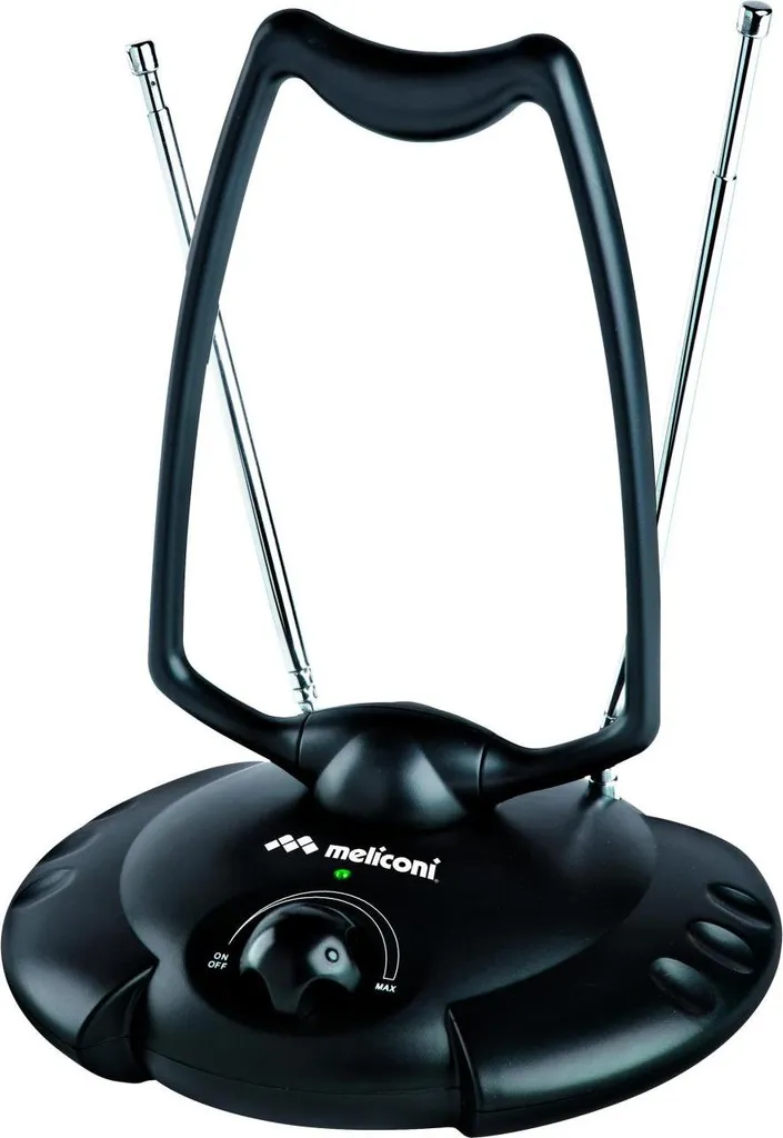 Antenne TV Intérieure Meliconi AT 380 USB Amplifiée Double Signal