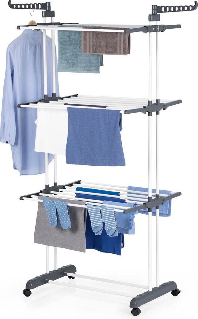 Soporte plegable para ropa EASYmaxx | Secado eficiente con Imagen del producto 