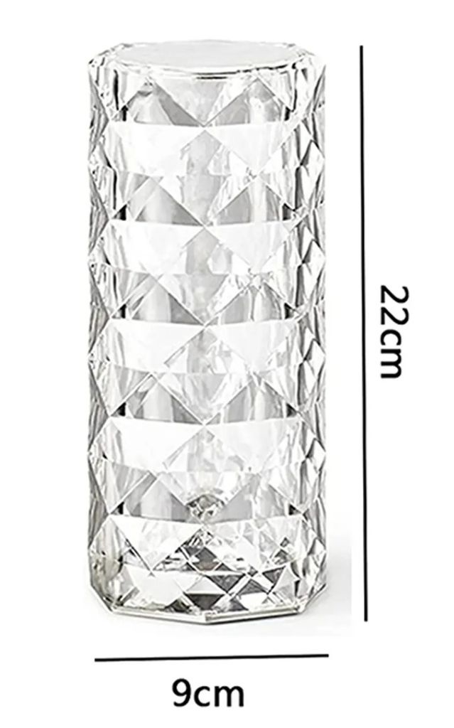 autolock Nachttischlampe Kristall Diamant Lampe,Touch-Control