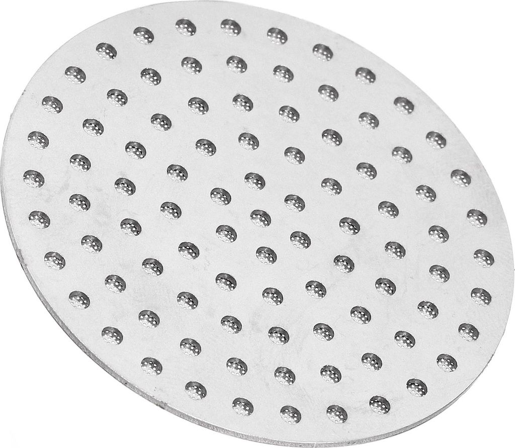 2pcs Puck Bildschirm wiederverwendbare 1.2mm Dicke 304 Edelstahl Double Layer Filter Screen für Portafilter Filterkorb 53.5mm / 2.1in