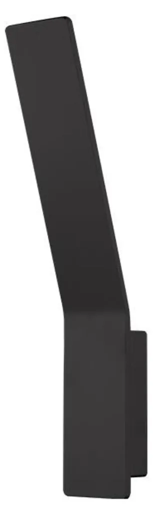 Applique murale LED anti-éblouissement noire pour éclairage mural fluide