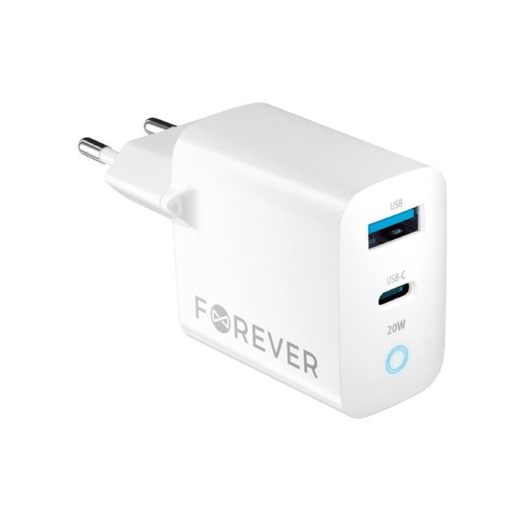 Rychlonabíječka do sítě Forever TC-06-20AC PD QC 1x USB-C Obrázek produktu 