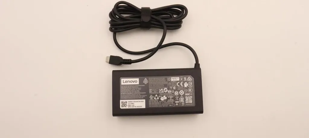 Chargeur Ordinateur Portable Lenovo 100W USB-C Adaptateur Secteur PD