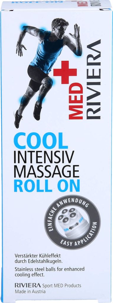 RIVIERA Med+ Cool Intensive Massage Roll on, żel 150 ml Zdjęcie produktu 