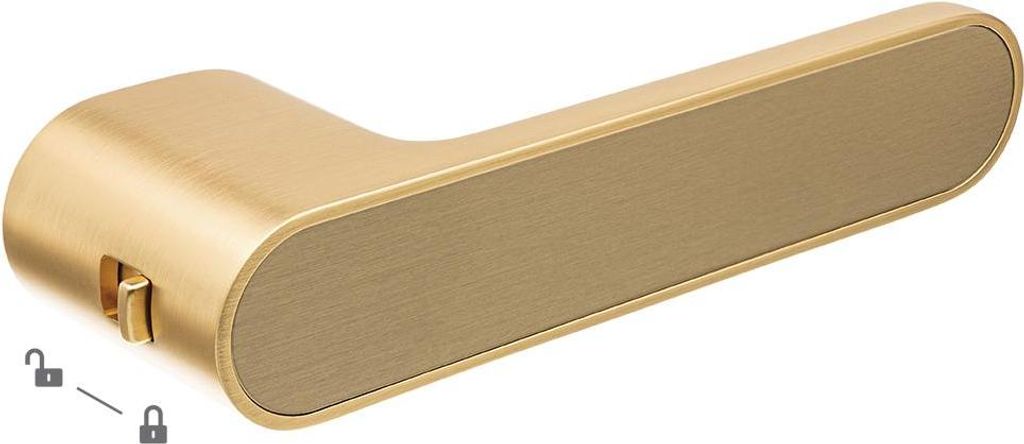 SALIDA Kuchinox Gold Innentürgriff mit Schloss