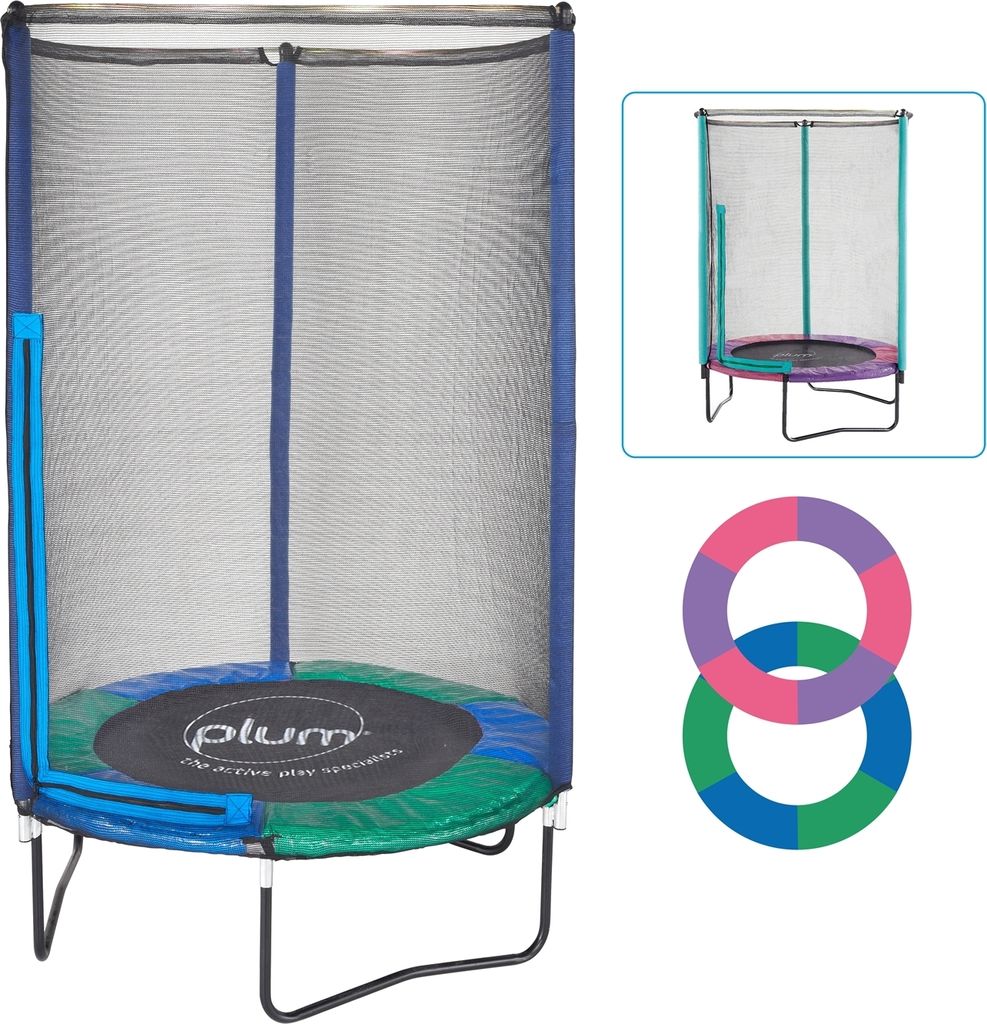 Plum 30200 Trampolin Junior mit Sicherheitsnetz 14