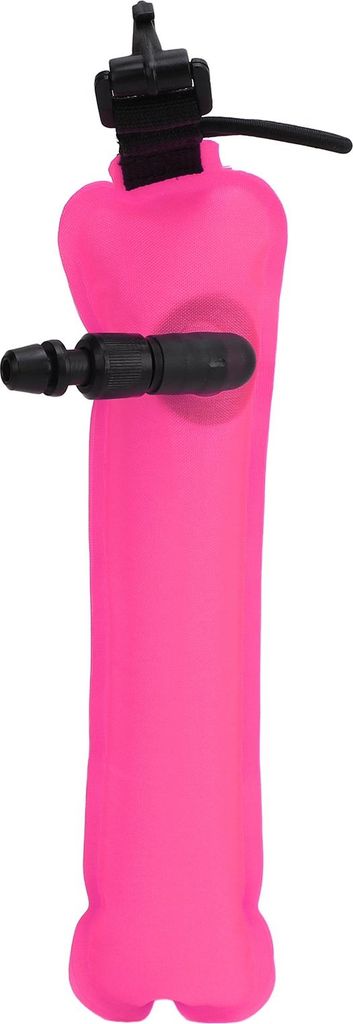 Mini Scuba Diving SMB Oberflächenmarker Boje wasserdichte Nylon Helle Farbe hoher Sicht für Unterwasseraktivitäten Rosen rot