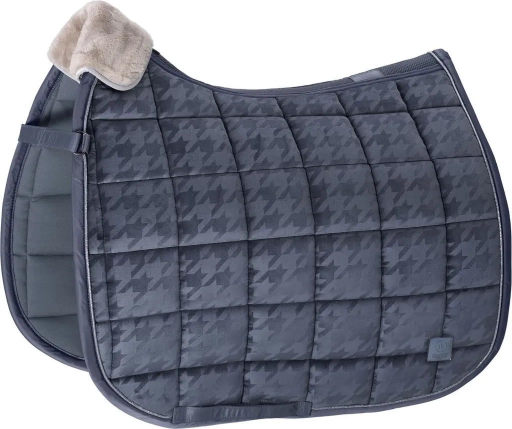 Chabraque Eskadron Velvet Stamp Doveblue Essence HW 22 Taille Pony Dressage