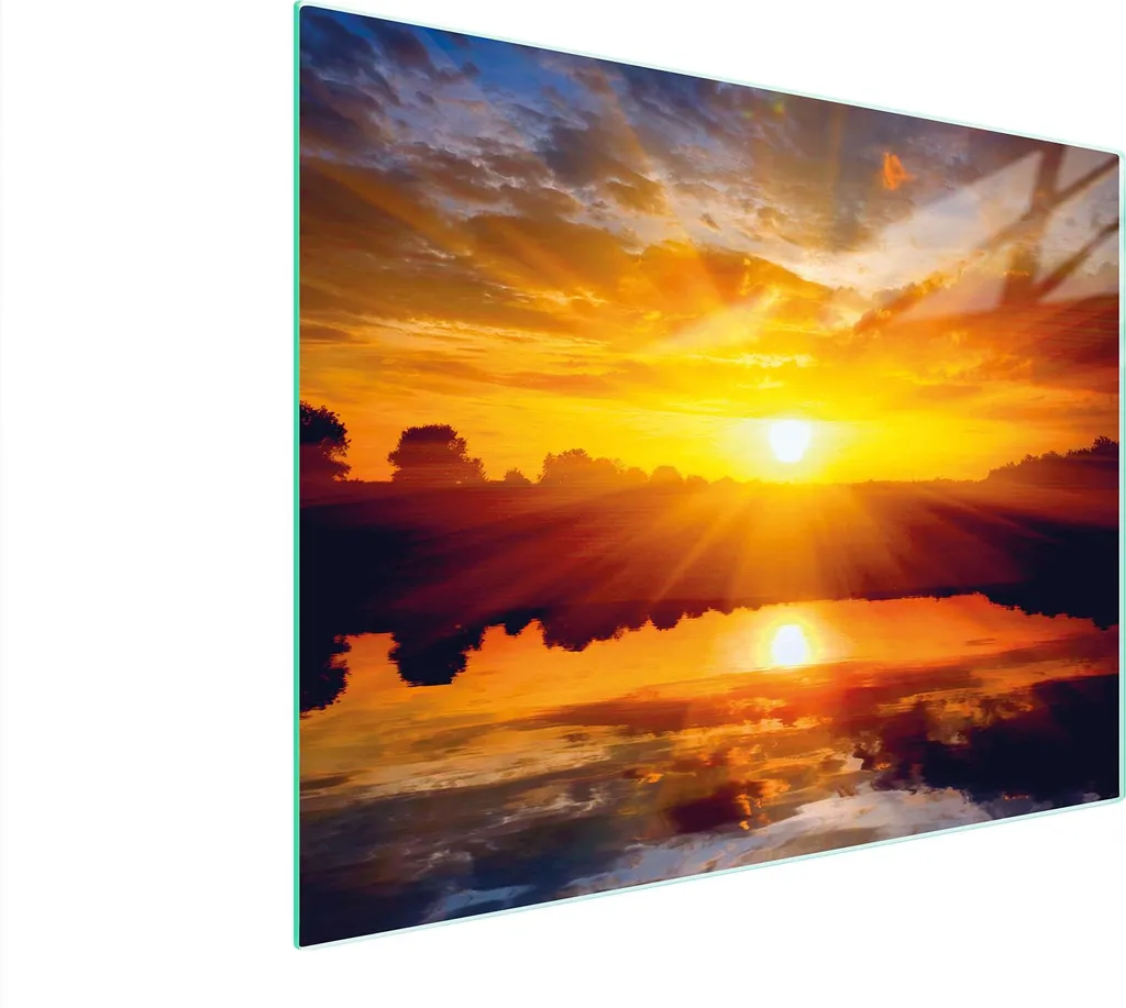 Tagliere in vetro 52x40 sun