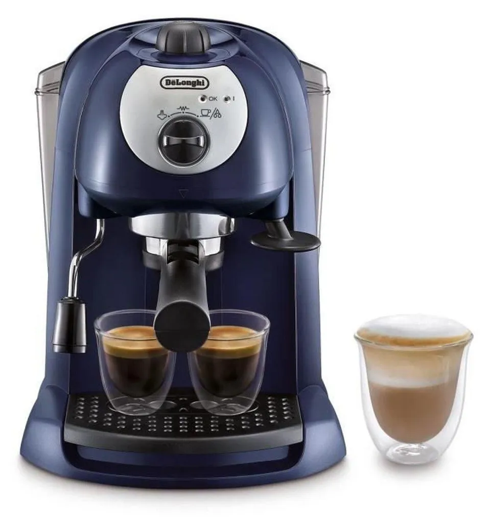 Machine à Café 15 Bars De'Longhi avec Buse Vapeur et Haute Pression 1100W