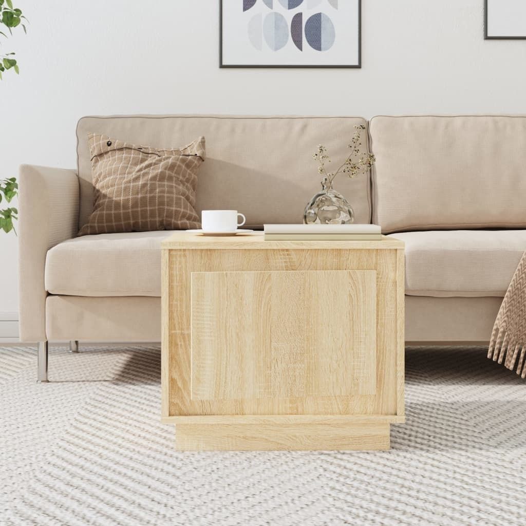 Maison Exclusive - Couchtisch Sonoma-Eiche 51x50x44 cm Holzwerkstoff
