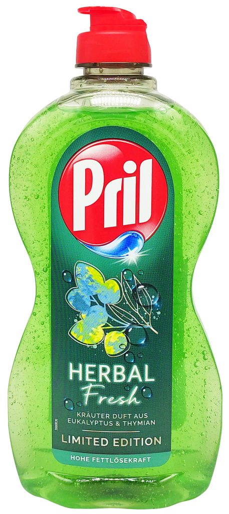 Pril Spülmittel HERBAL FRESH 450ml Eukalyptus Thymian Produktbild 
