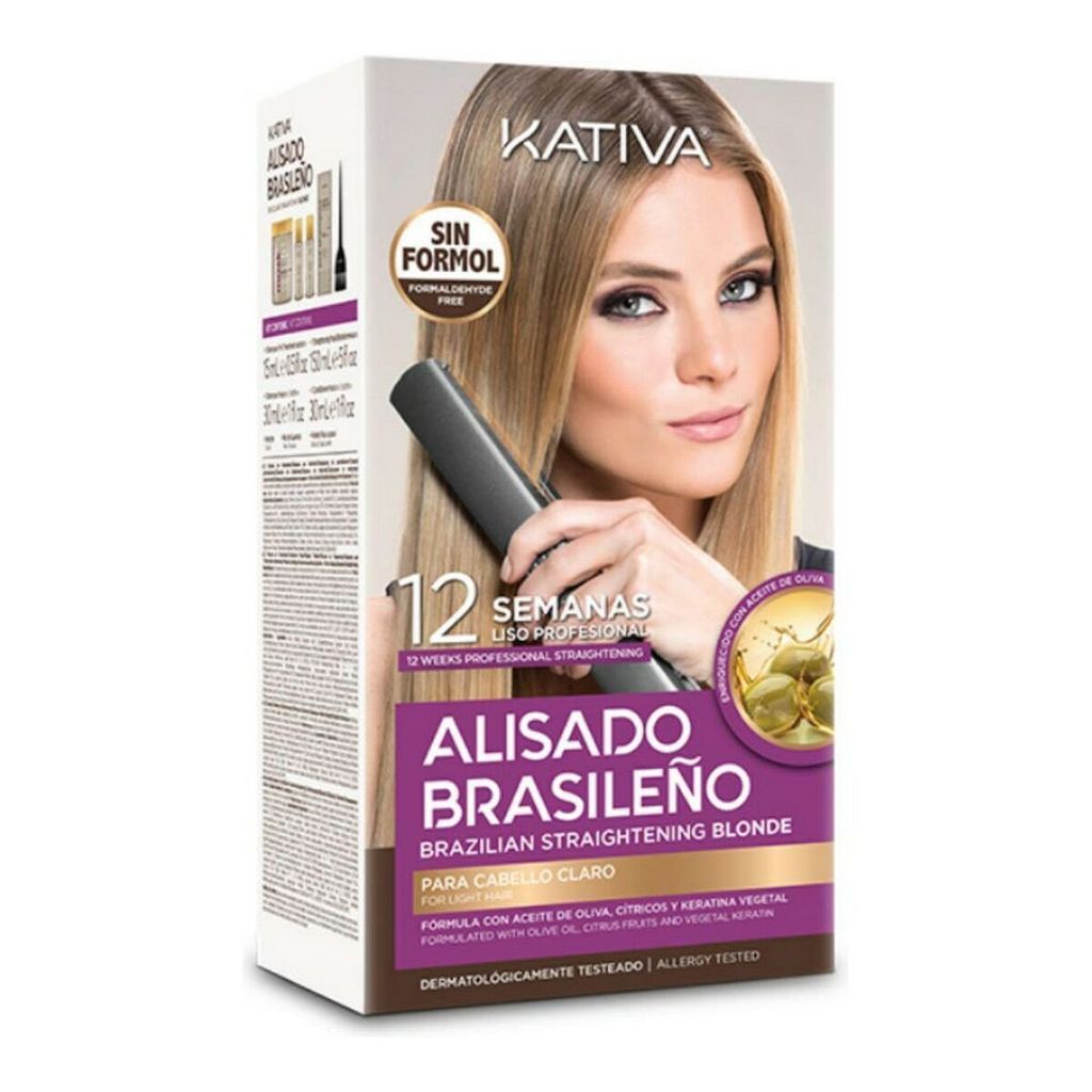 Kit Di Luminosità Brasiliana Kativa Per Capelli Biondi Immagine del prodotto 