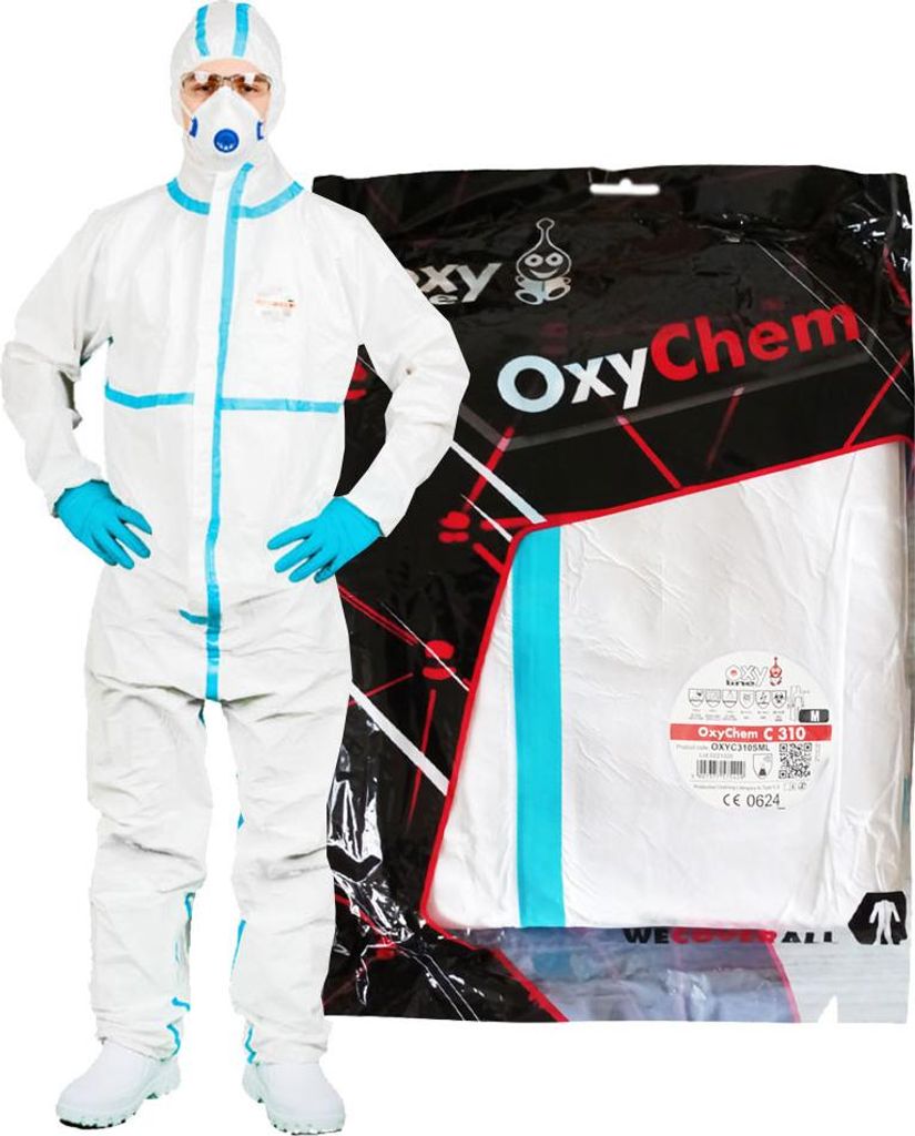 M OxyChem C310 Chemikalienschutzanzug Typ 4 5 6
