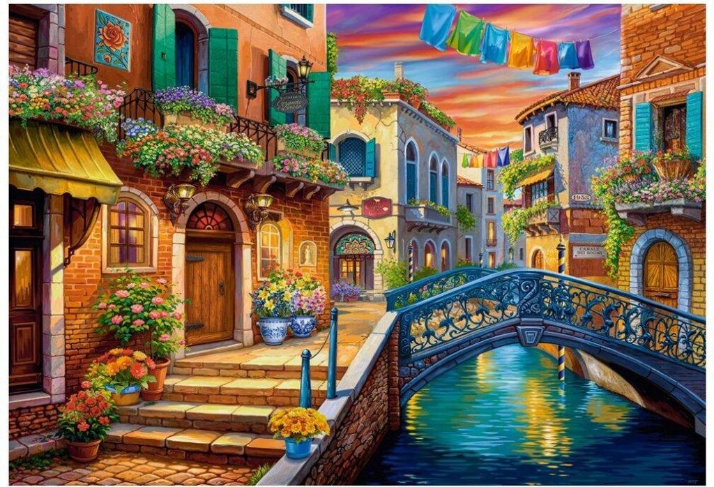 CASTORLAND Puzzle Benátský sen 1000 dílků