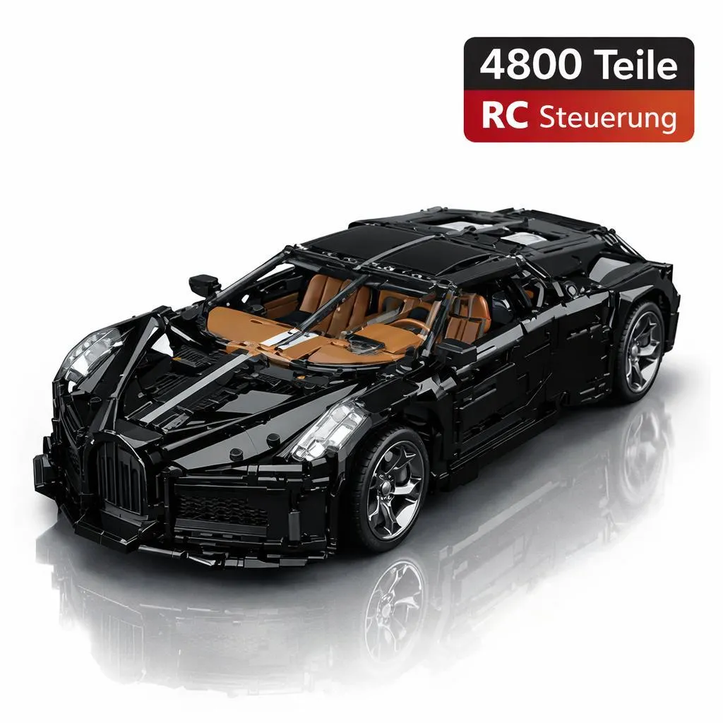 Voiture de Sport Télécommandée à Construire - Set Mould King de Luxe