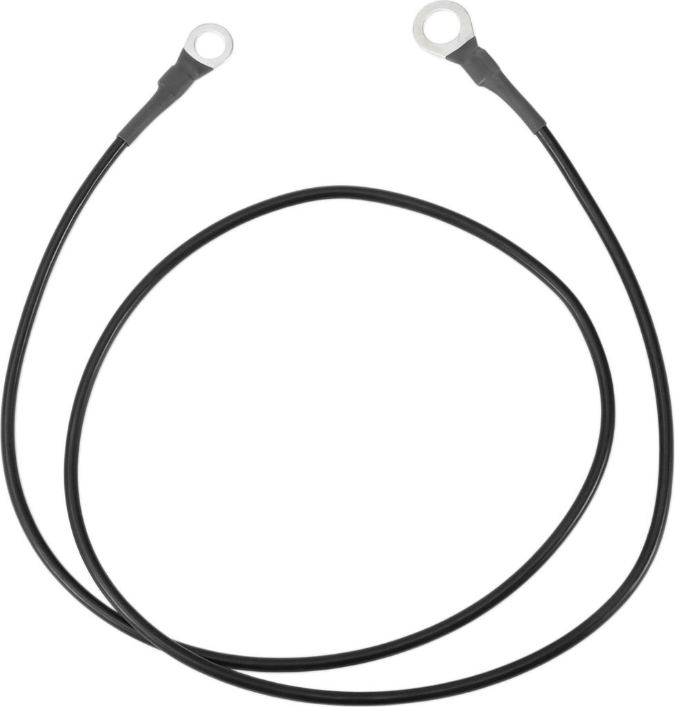 90cm 12 AWG Batterie-Wechselrichterkabel 3/8" 5/16" Batteriekabel verzinntes Kupfer Schwarz OT Typ 1 Stk