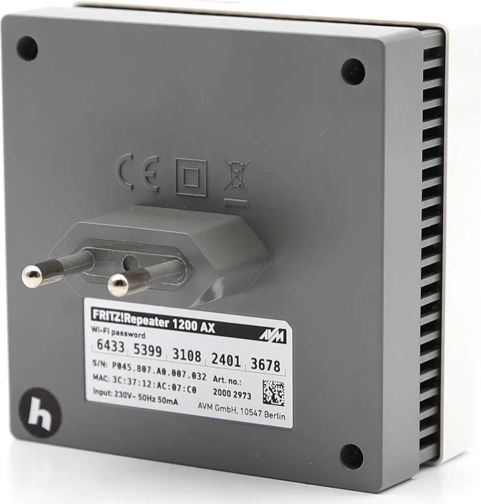 FRITZ!Repeater 1200 AX AVM WiFi 6: Il Ripetitore Invisibile e Potente