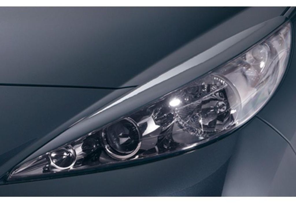 RDX Racedesign Scheinwerferblenden Scheinwerferblende RDSB074 Vorne passend für PEUGEOT 207 (WA, WC)