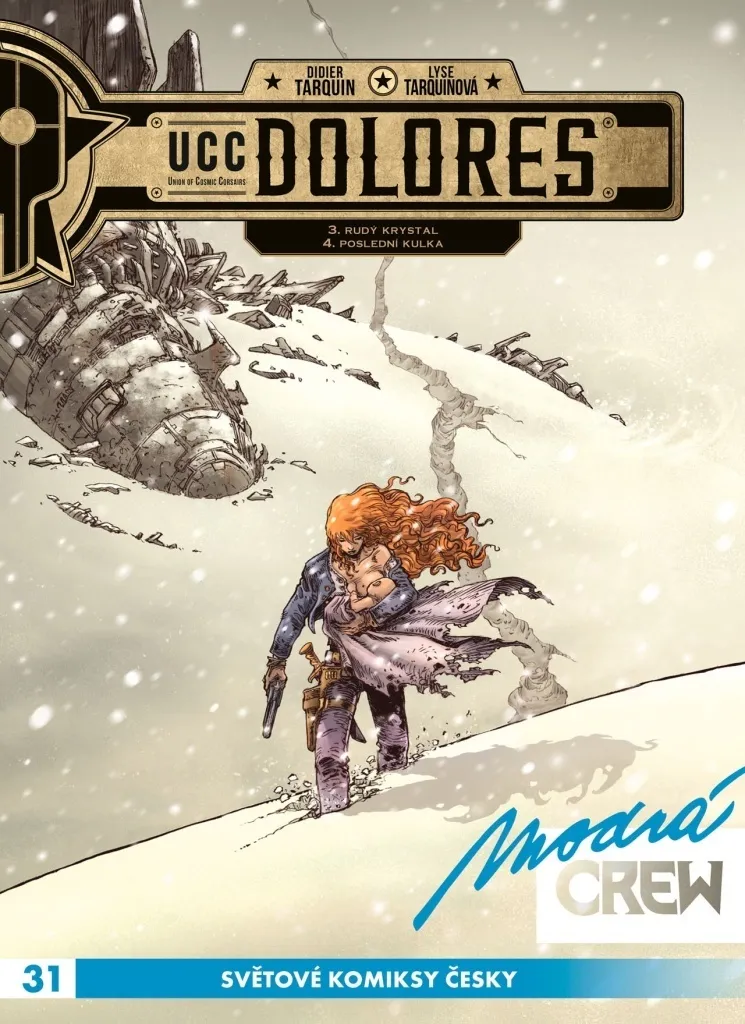 Livre BD CREW Modrá Crew 31 : UCC Dolores 3-4 de science-fiction