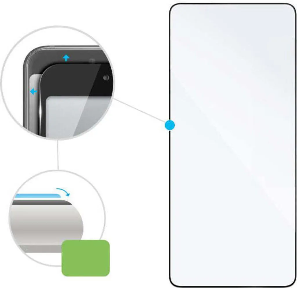Protection écran verre trempé 2.5D résistant Xiaomi Redmi Note 13 - 4