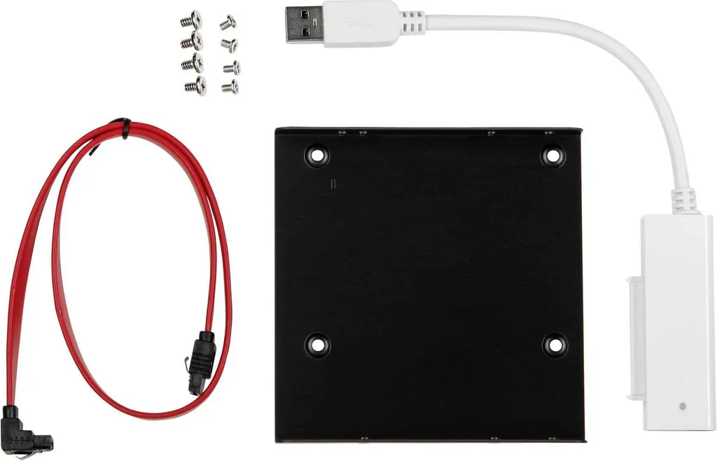 Kit Installazione SSD Crucial | Adattatore 3.5 a 2.5 Metallo Alta Qualità