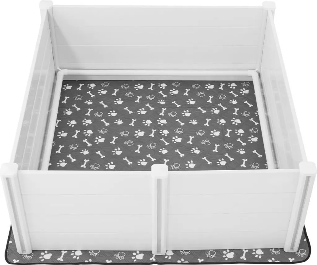 Parc à chiots modulable 152x152 cm - Enclos de maternité pour élevage - 9